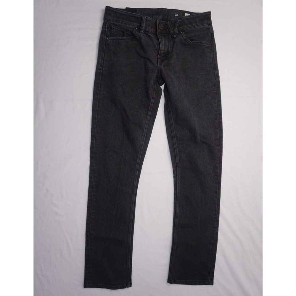 Volcom 29 2x4 Skinny Black Denim Jeans